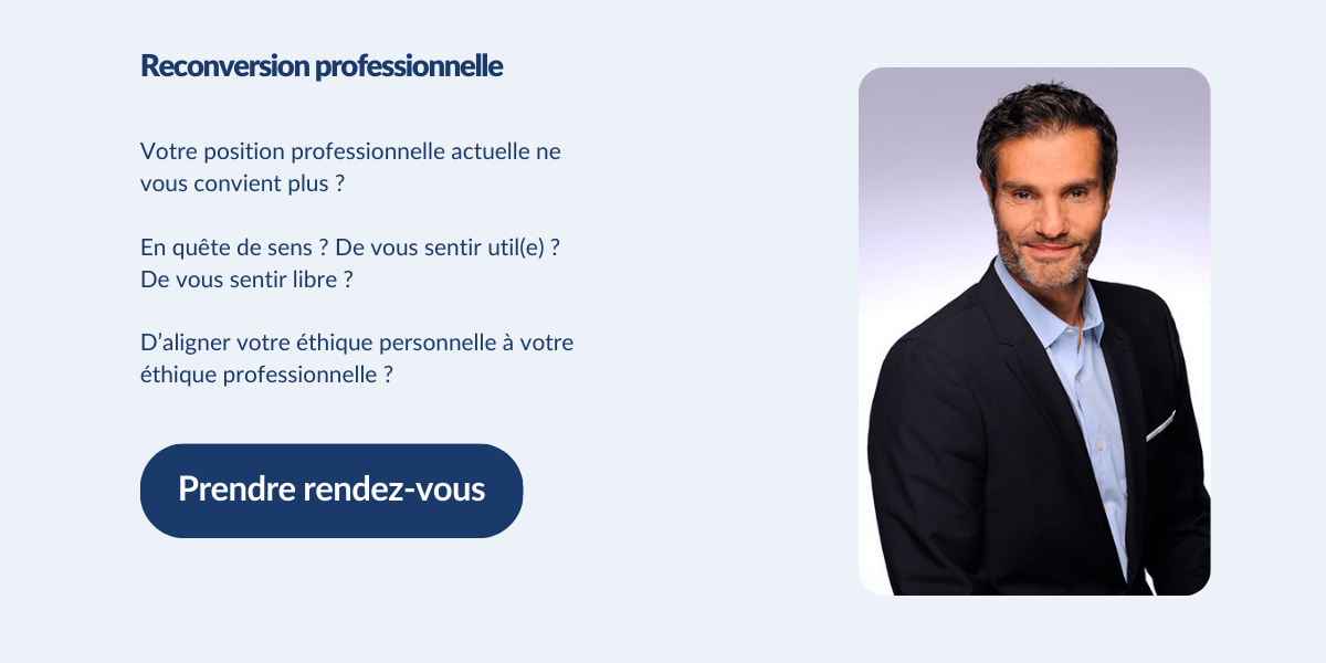 Reconversion professionnelle - Prendre rendez-vous